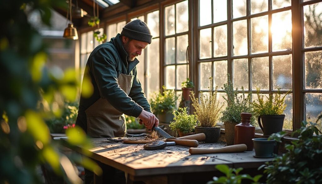 L’entretien de la serre de jardin durant l’hivernage en extérieur