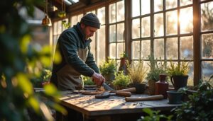 L’entretien de la serre de jardin durant l’hivernage en extérieur