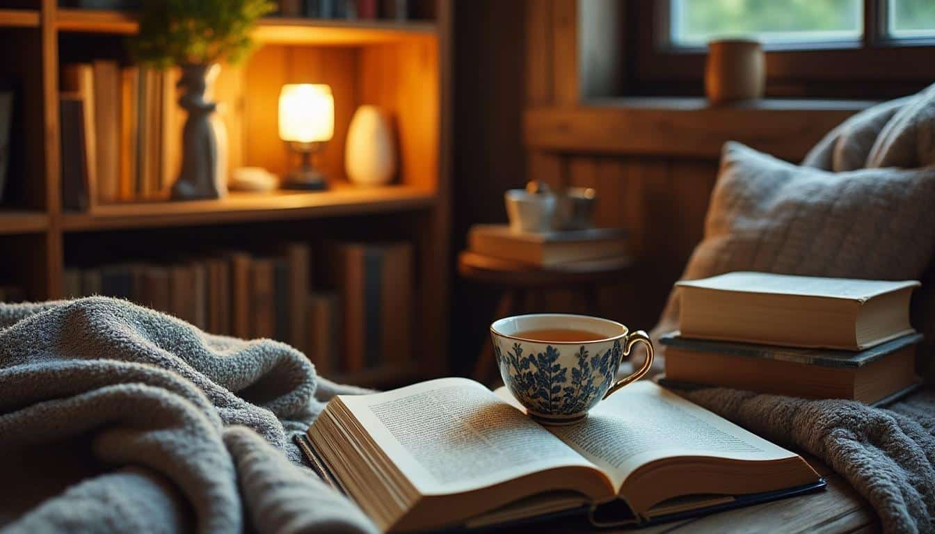 Ajoutez une statuette dans votre coin lecture pour une ambiance cosy