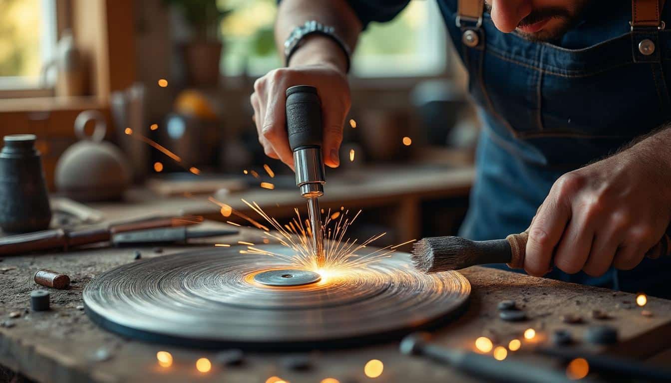 Illustration: Comment effectuer l’affûtage de la lame de scie circulaire : méthodes et outils essentiels