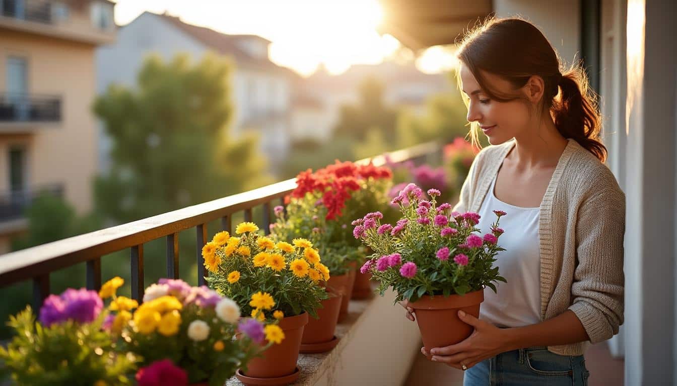 Fleurs pour balcon : quelle est la meilleure exposition au sud ?