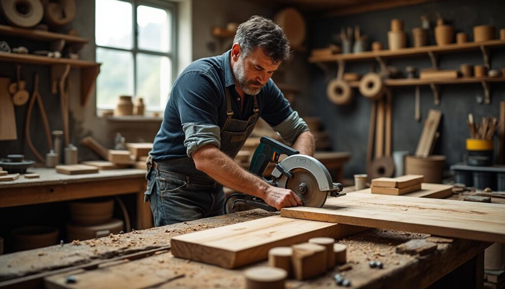 Utilisation de la scie circulaire : guide complet pour des découpes précises