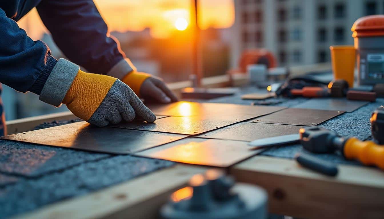 Illustration: Comprendre la toiture chaude : le rôle du bac acier dans ce système