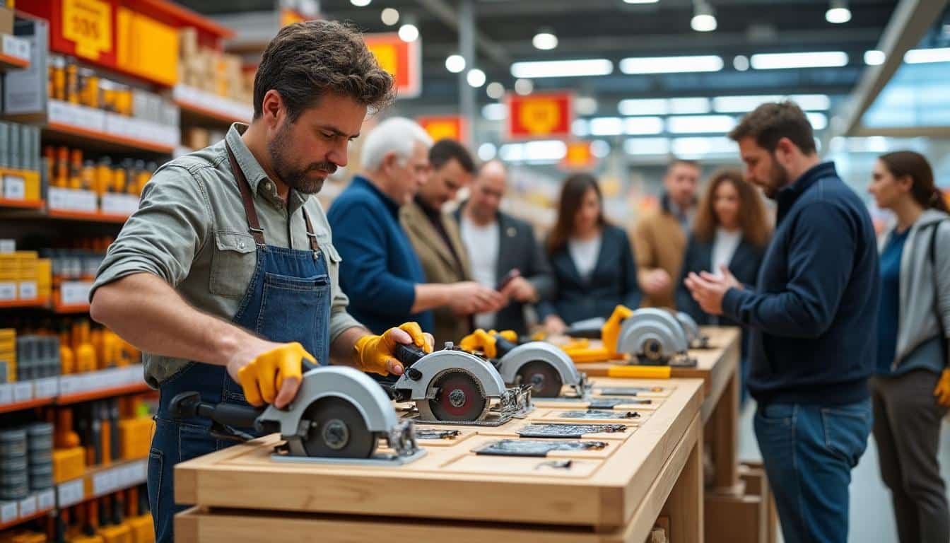 Illustration: Comment bien choisir la scie circulaire adaptée chez Brico Dépôt