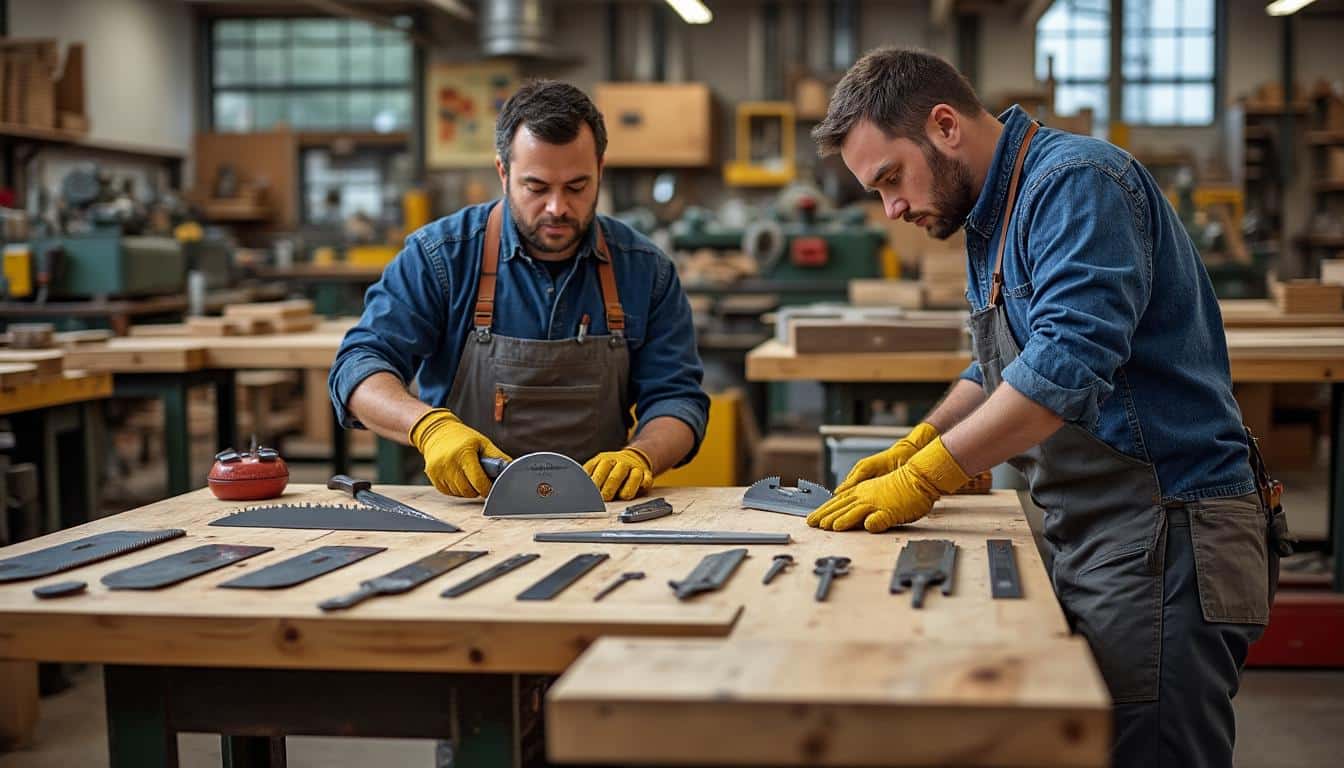Illustration: Qui sont les principaux fabricants de lame de scie à ruban pour le bois et leurs spécificités ?