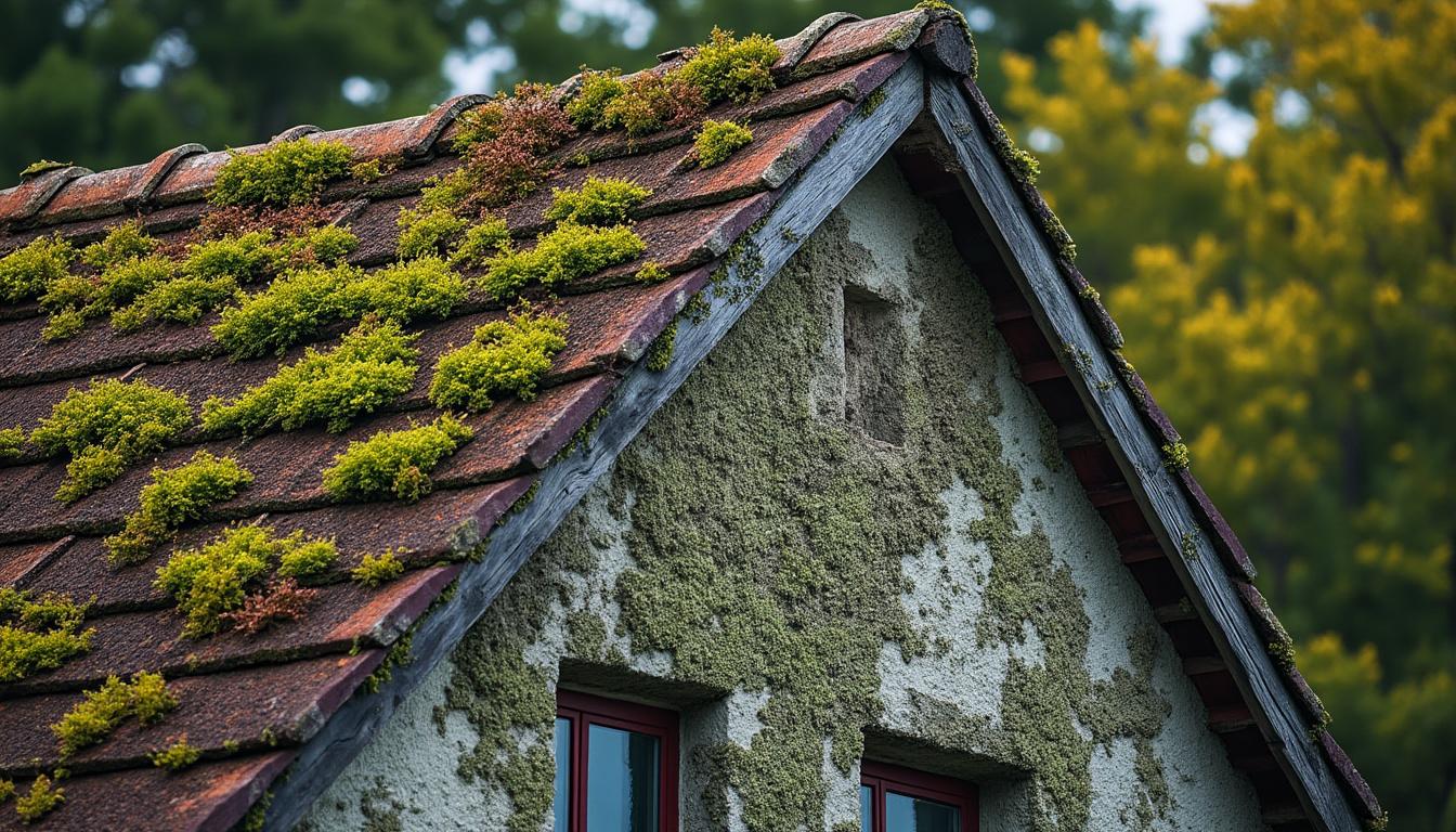 Illustration: Comprendre ce qu’est le lichen et pourquoi il colonise les toitures