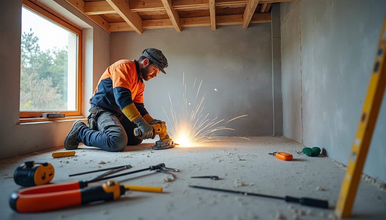 Illustration: Comprendre l’utilité d’une scie cloche pour les travaux de VMC