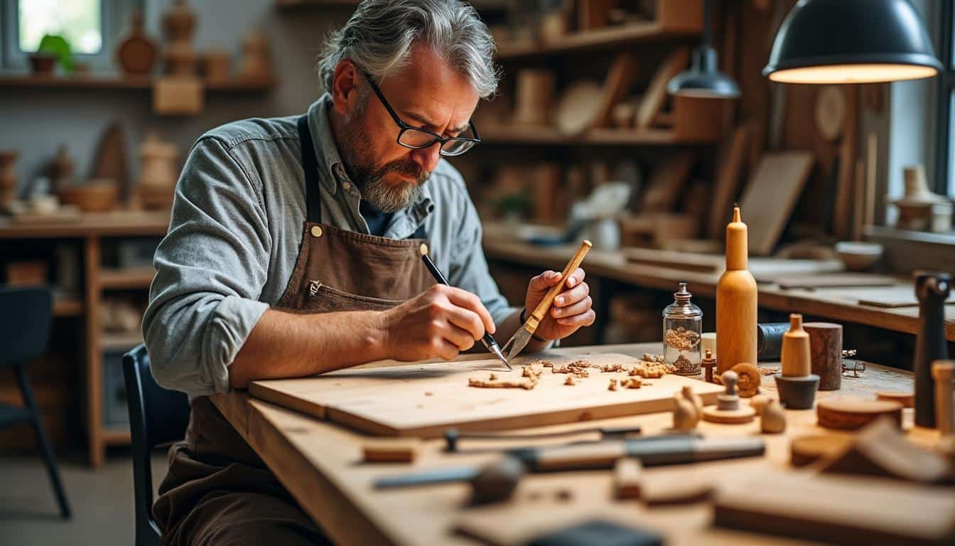 Illustration: Comprendre les outils de découpe pour le modélisme en bois : focus sur la scie adaptée