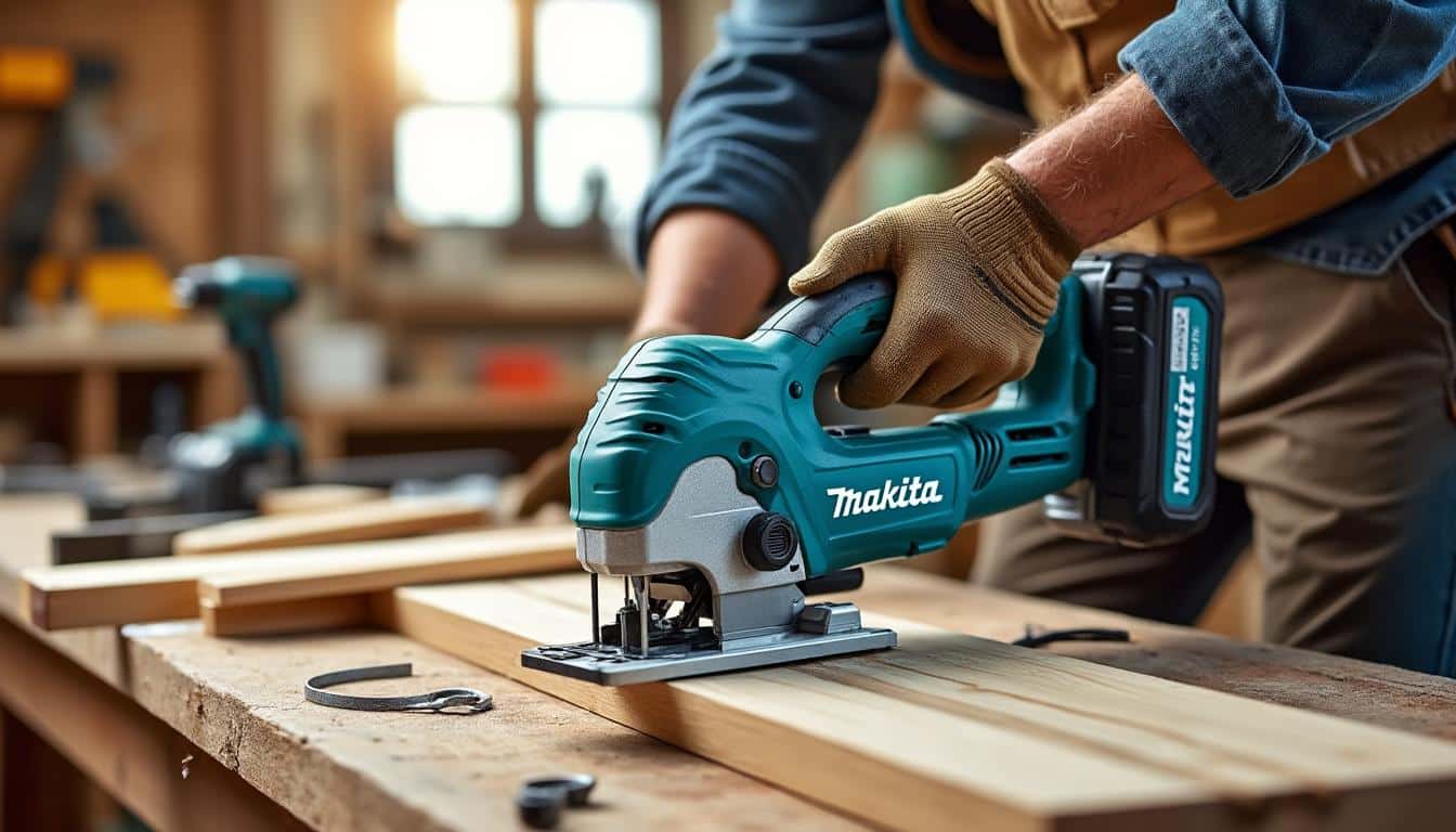 Illustration: Les caractéristiques techniques qui influencent la performance de votre scie sauteuse sans fil Makita