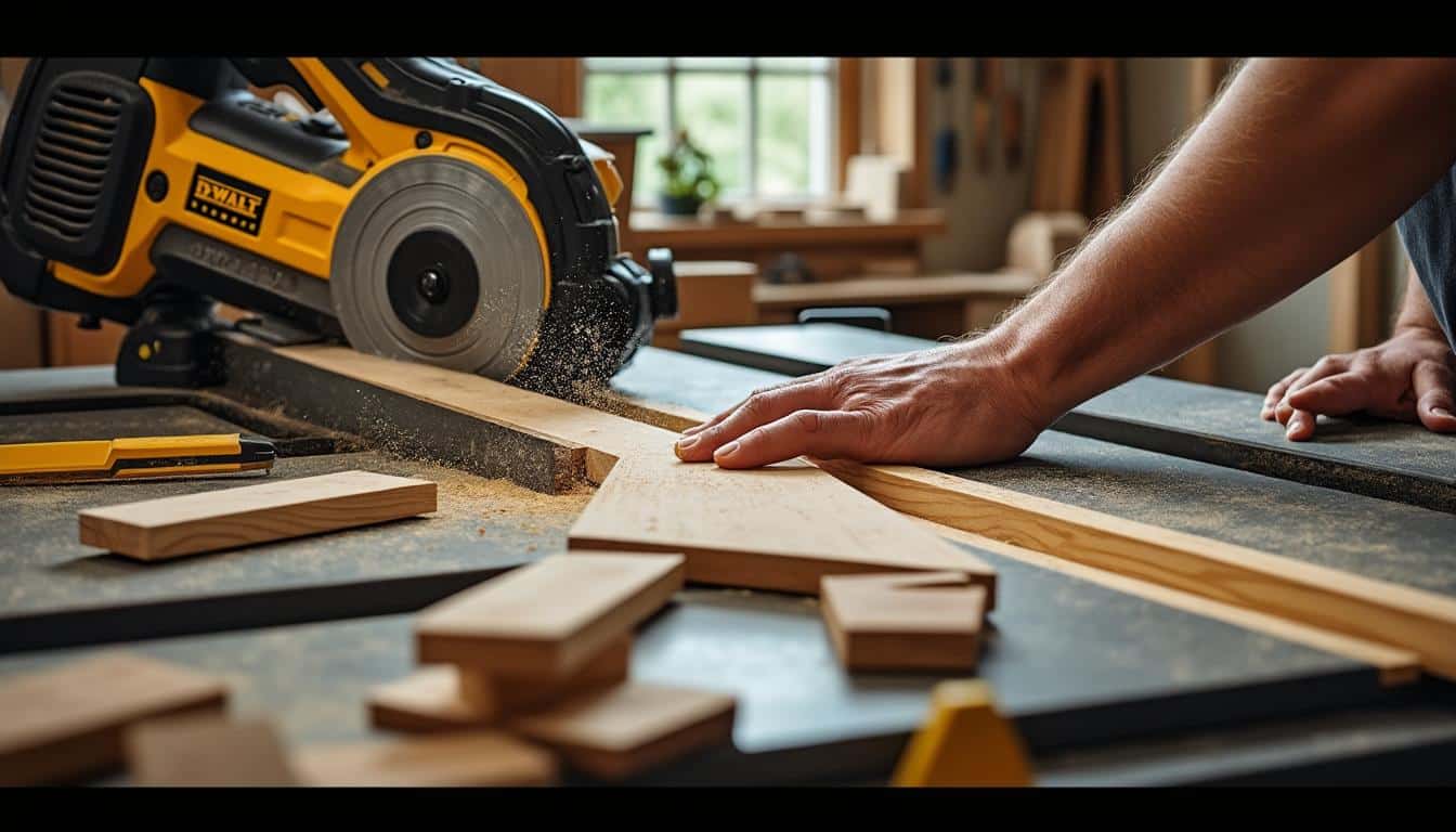 Scie table Dewalt DWE7492 : Puissance et précision pour votre atelier