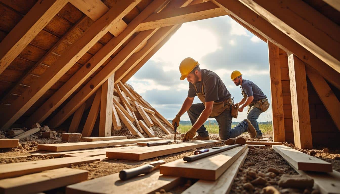 Illustration: Comprendre le rôle essentiel de la volige dans la structure de la toiture