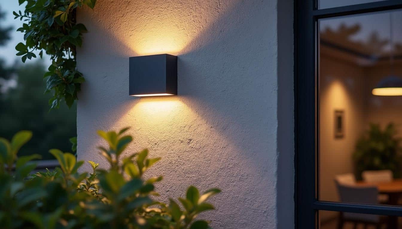 Applique murale extérieure LED : éclairage performant et design