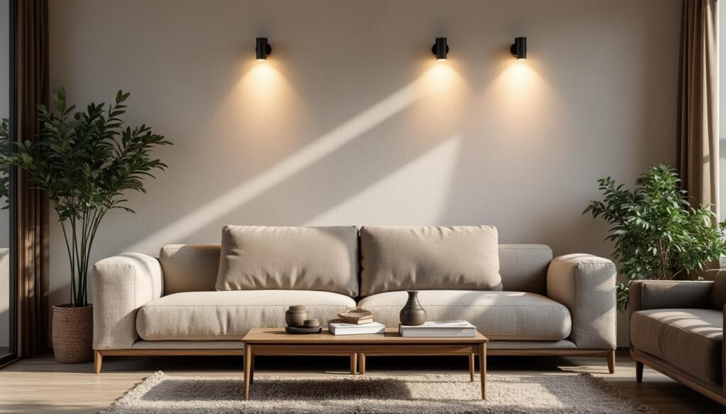 Applique murale pour salon design : élégance et éclairage parfait