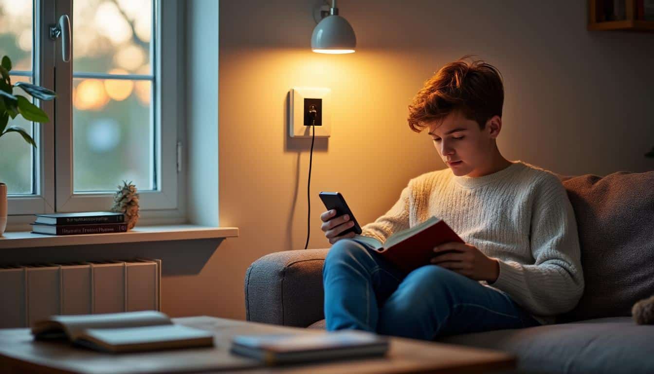 Illustration: Comprendre l’intérêt d’une applique murale intégrant une prise électrique