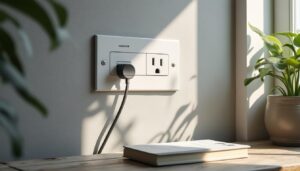 Applique murale avec prise et interrupteur : confort et design pratique