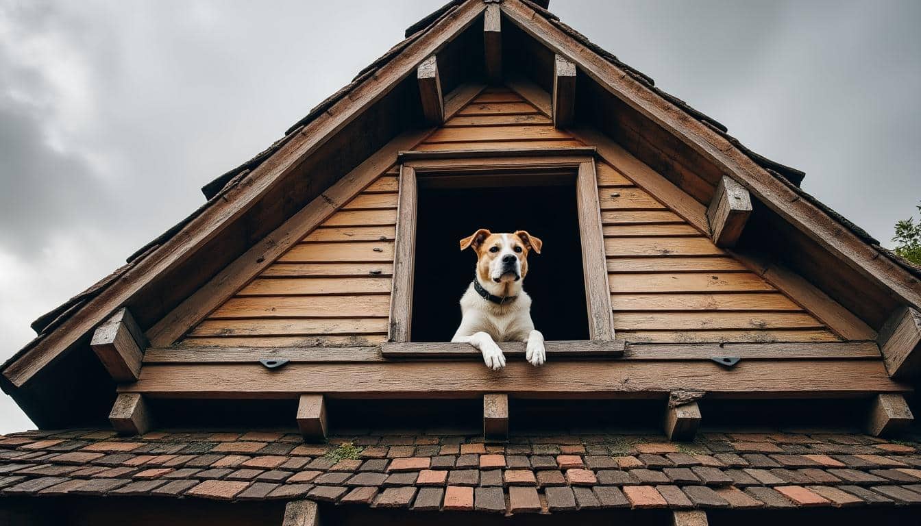 Illustration: Qu’est-ce qu’un chien assis et ses caractéristiques architecturales