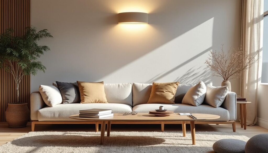 Applique murale moderne pour salon : style et éclairage parfaits