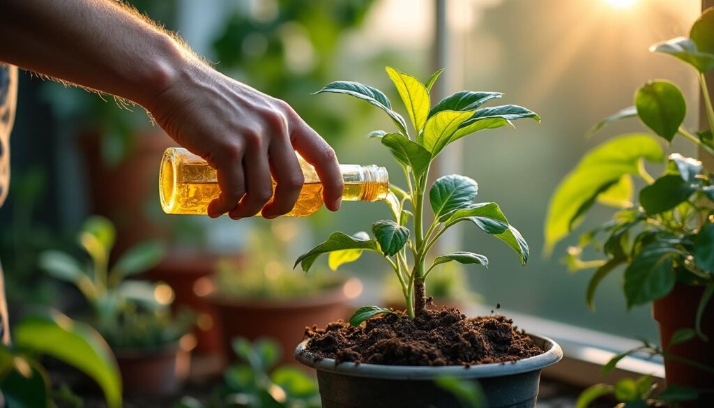 Engrais pour plantes vertes : guide complet pour une croissance saine