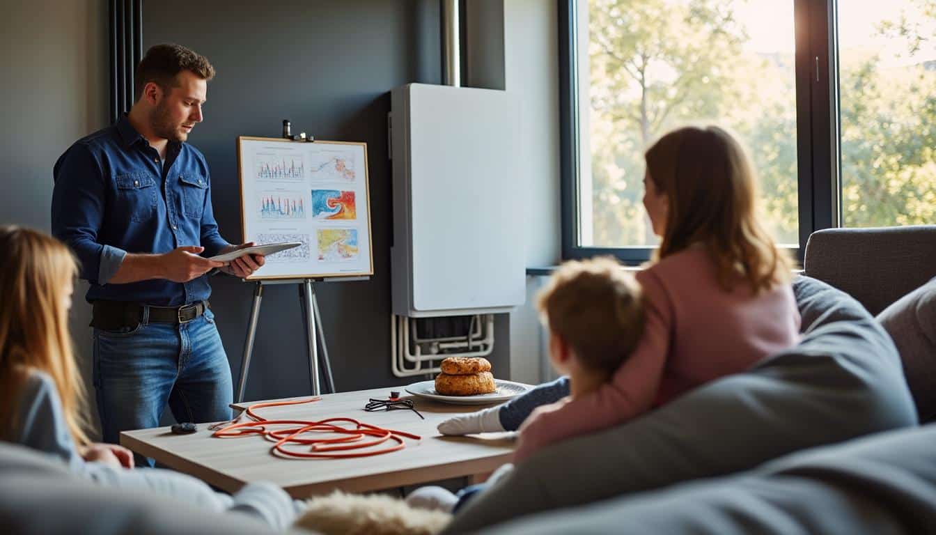 Illustration: Comprendre le fonctionnement d’une pompe à chaleur et ses sources d’énergie