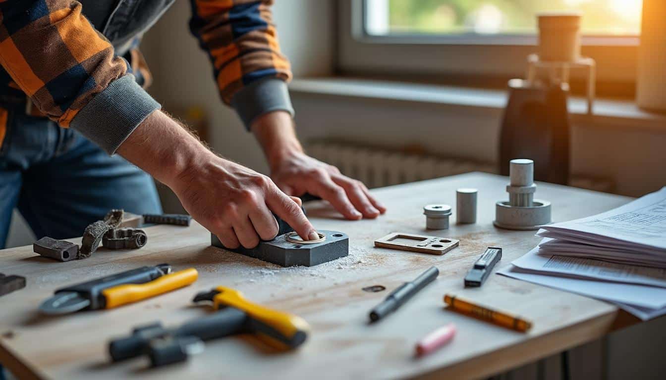 Illustration: Comprendre l’importance du diamètre de perçage pour une boîte électrique encastrée