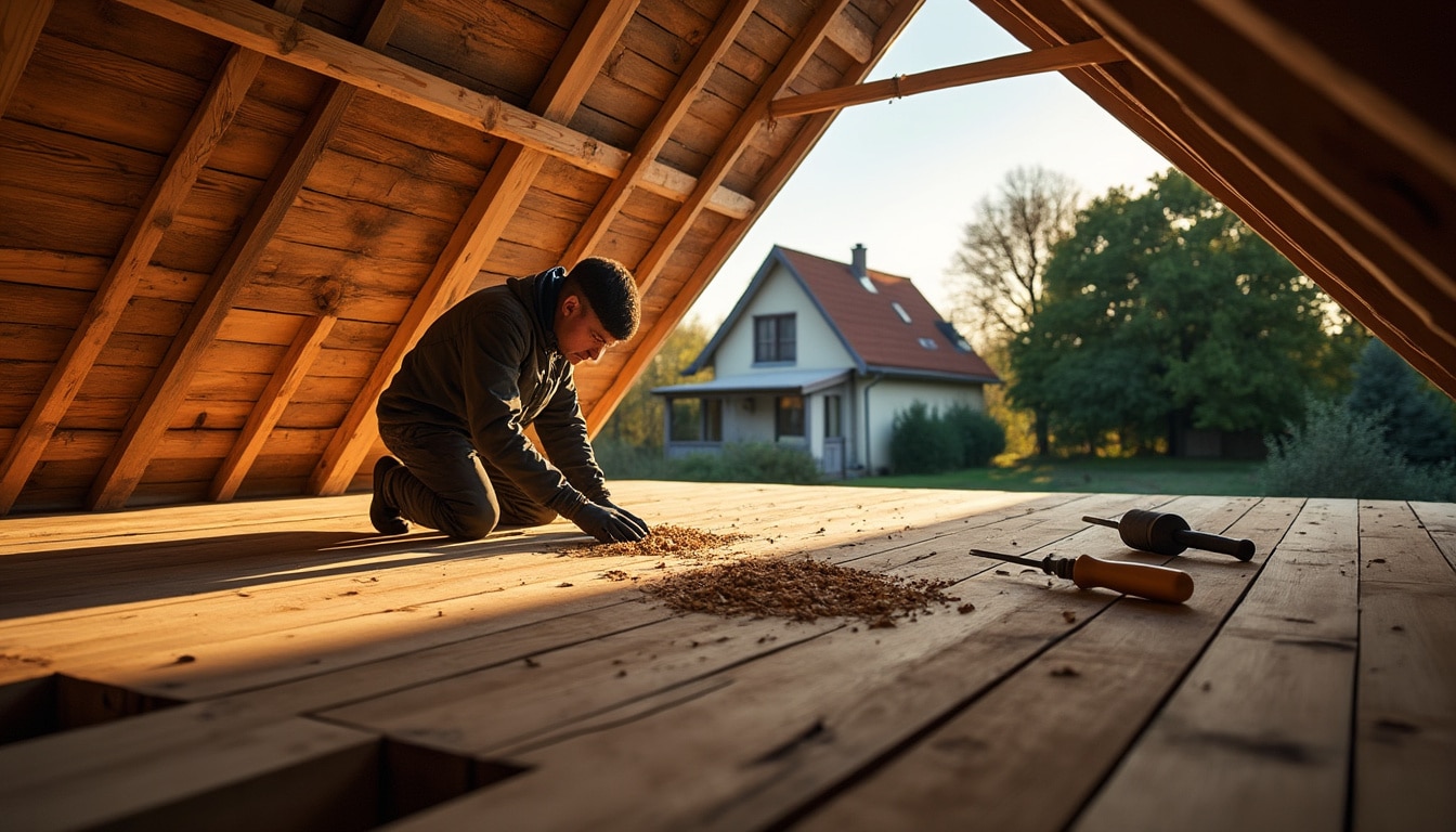Illustration: Comprendre le rôle essentiel de l’habillage sous-toiture en bois