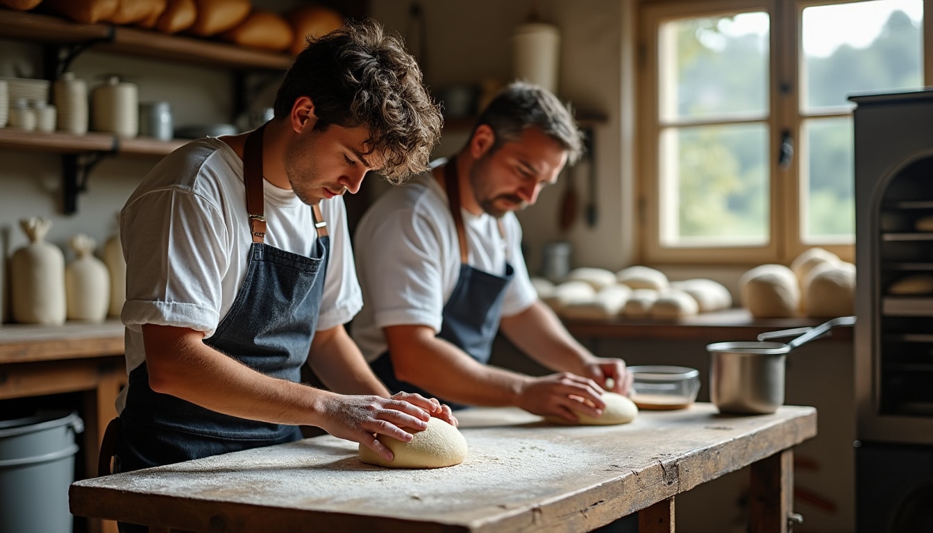 Illustration: Comprendre le rôle du jeune apprenti dans l’artisanat du pain