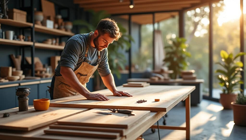 Bois pour cloison intérieure : choisir et poser efficacement