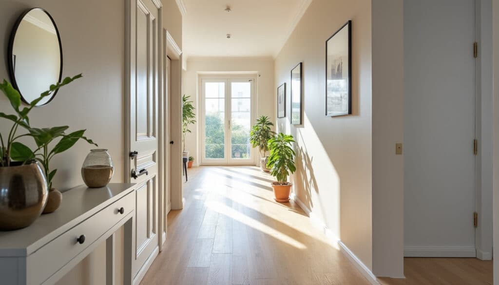 Peinture pour le couloir : conseils pour illuminer et agrandir l’espace