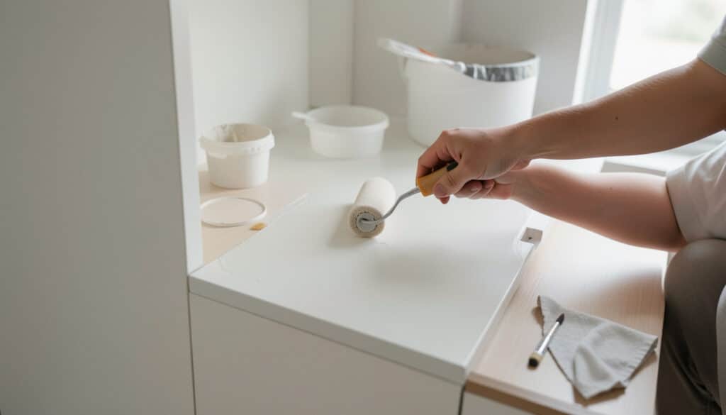 Peindre un meuble en mélaminé sans rater la finition