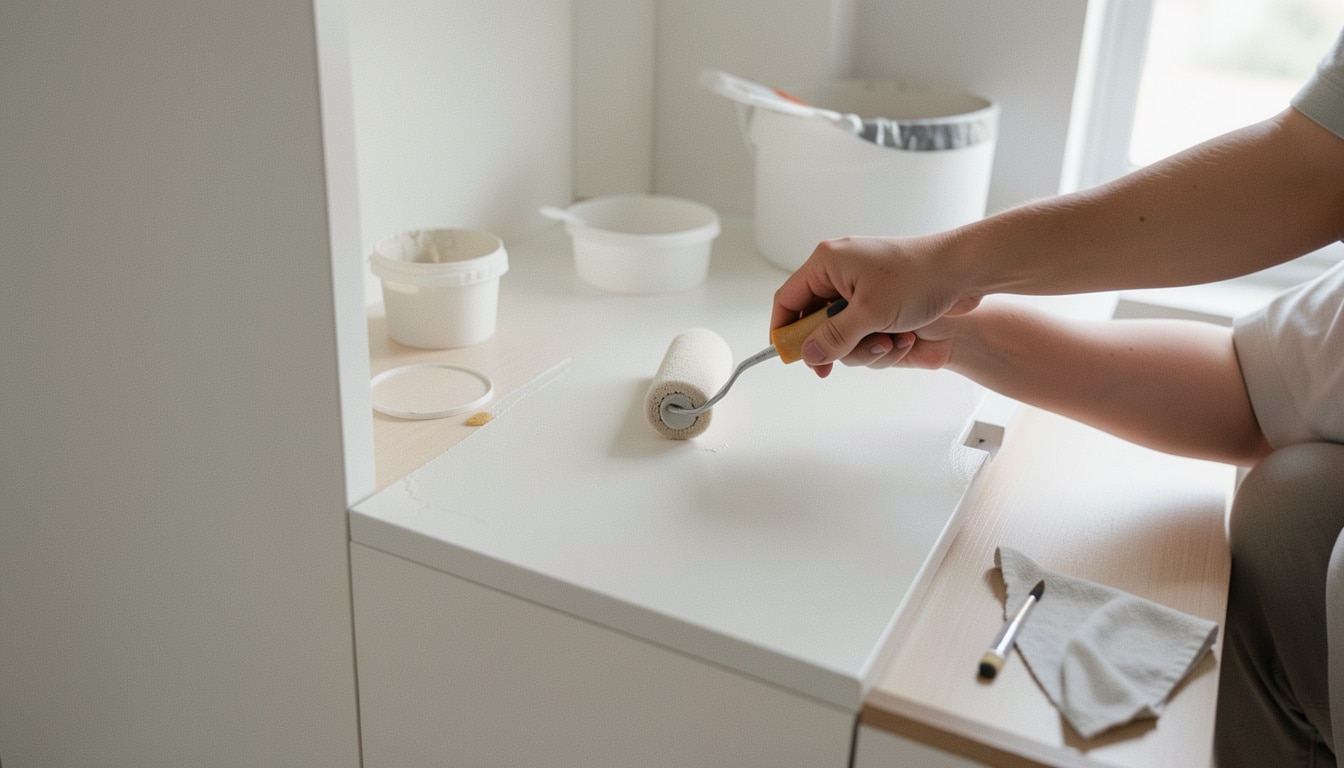 Peindre un meuble en mélaminé sans rater la finition