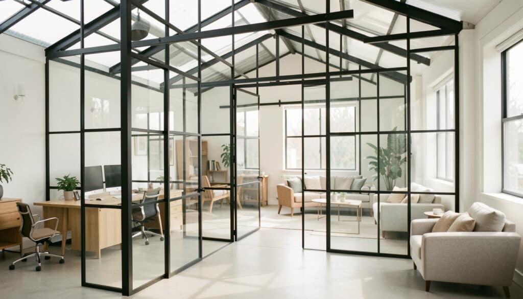 Cloison d’atelier industriel pour mieux organiser l’espace