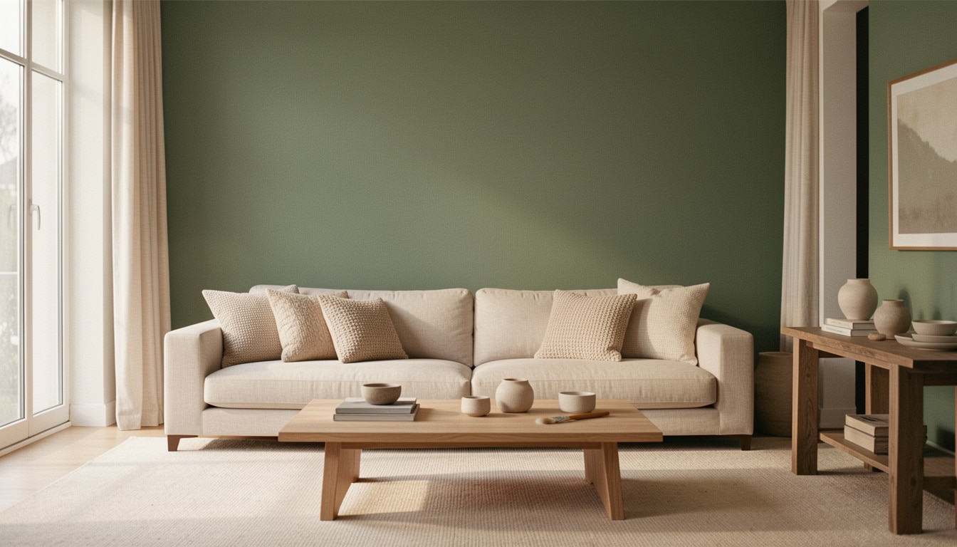Peinture vert sauge : idées déco et finitions réussies