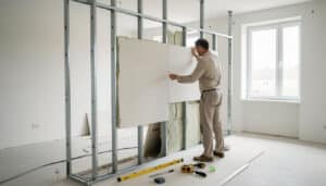Cloison en Fermacell : pose, isolation et usages